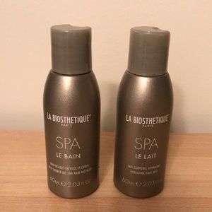 La Biosthetique Paris bath and body mini set